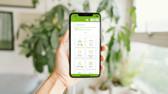 Lern-App Fernstudium Sport und Ernährung